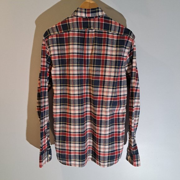 J. Crew Slim Fit Men's M Long Sleeve Button Down 100% Cotton Shirt Style #F1268 - Picture 3 of 13